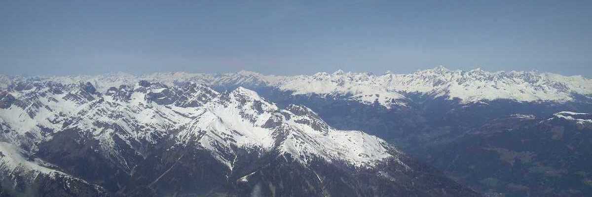 Flugwegposition um 11:34:15: Aufgenommen in der Nähe von Gemeinde Kötschach-Mauthen, Österreich in 2793 Meter